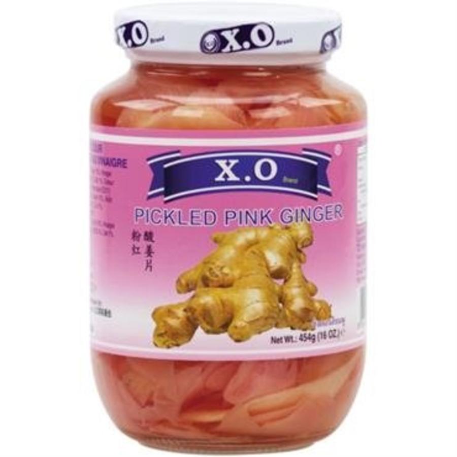 Xo Pickled Pink Ginger 454g Tjins Toko 9612