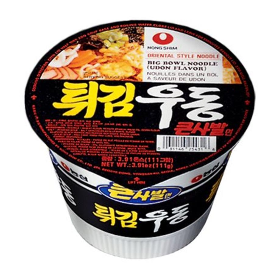 Nongshim Instant Noodle Big Bowl Udon, 111g - Tjin's Toko