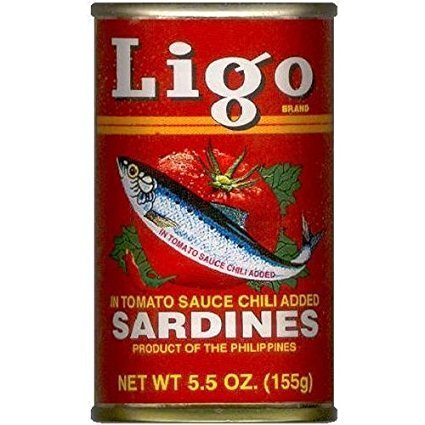 sardines tomato 155g sauce hot ligo