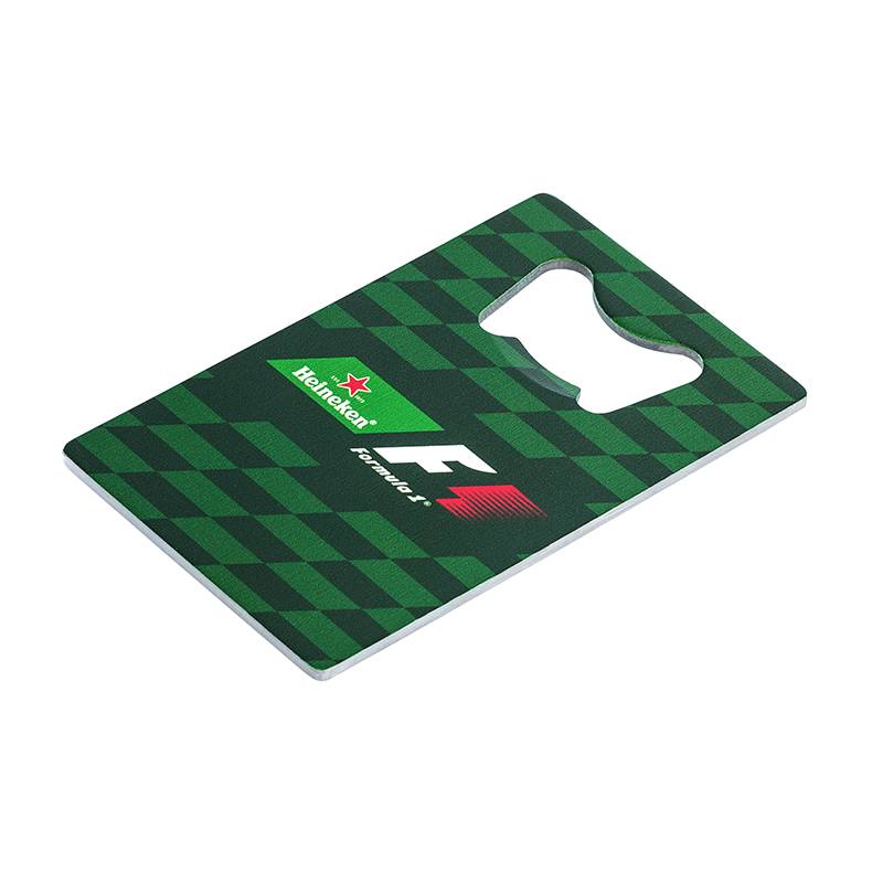 formula card 1 credit Heineken Heineken bottle opener card credit   F1