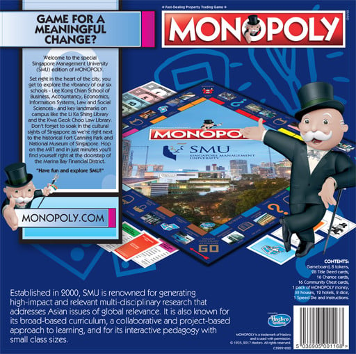 Monopoly Smu Monopoly 1st Edition The Smu Shop