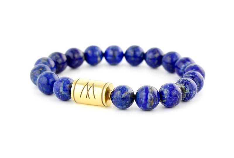 Blue Bracelet With Gold Clasp Prestige Lapis Lazuli Mayford Blue Bracelet Gold Lapis Lazuli