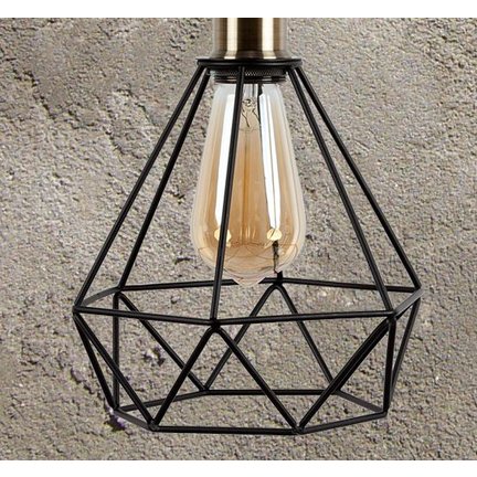 Lampenkappen, maak je lamp af met een metalen kooi of glazen pot