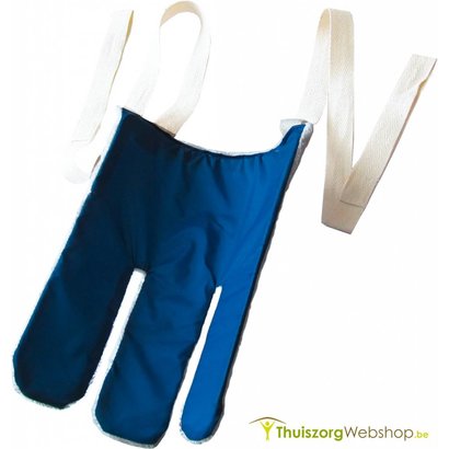Kousenaantrekker met badstof bekleed