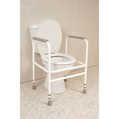 Toiletkader wit