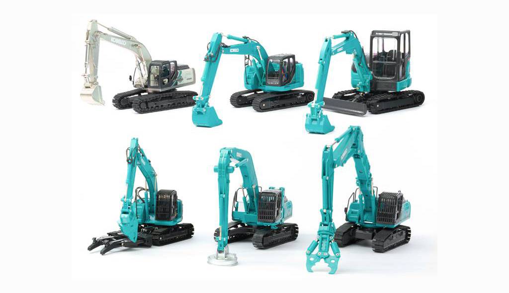 Kobelco Scale Model Update