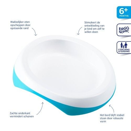 Difrax Blauw peuter en babybord Difrax Difrax Blauw peuter en babybord Difrax