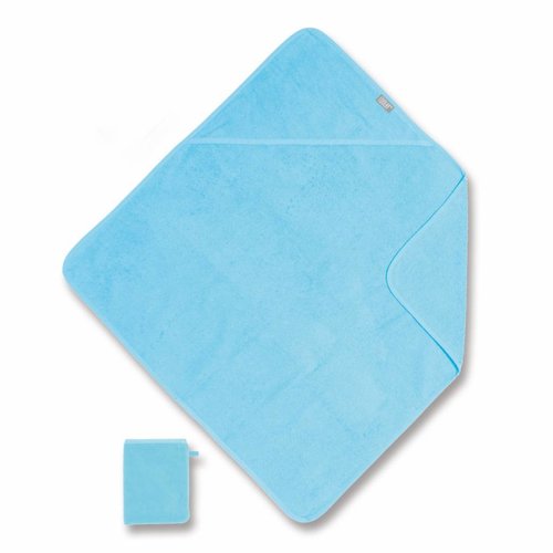 Bemini Badcape Terry 75x75cm COOLAY azur 2 Bemini Badcape Terry 75x75cm COOLAY azur 2