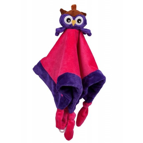 My Teddy Paarse knuffeldoek uil My teddy My Teddy Paarse knuffeldoek uil My teddy
