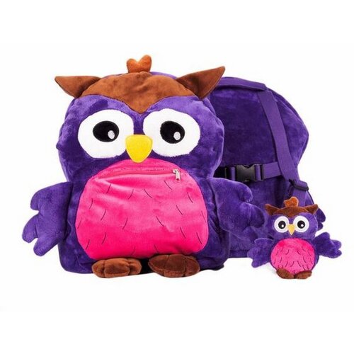My Teddy Rugzak paarse uil My teddy My Teddy Rugzak paarse uil My teddy