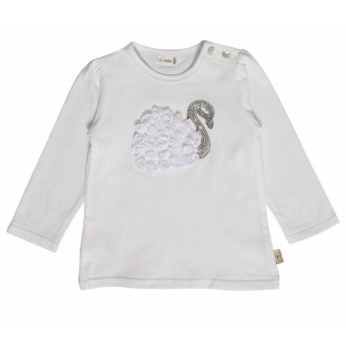 Hust & claire Hust & Claire meisjes tshirt zwaan Hust & claire Hust & Claire meisjes tshirt zwaan