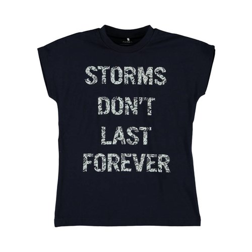 Name-it Name-it blauwe meisjes tshirt NITINGRID Name-it Name-it blauwe meisjes tshirt NITINGRID