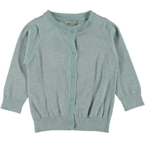 Name-it Name-it meisjes groene cardigan NITFANTASTICO Name-it Name-it meisjes groene cardigan NITFANTASTICO