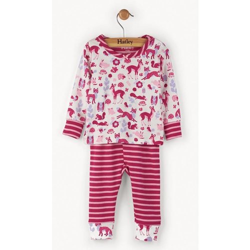 Hatley 2-delige meisjes pyjama woodland Hatley Hatley 2-delige meisjes pyjama woodland Hatley