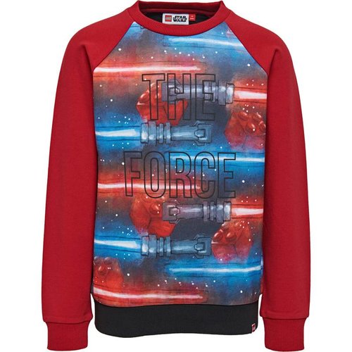 Lego wear Rode jongens sweater Star Wars - The force Lego wear Rode jongens sweater Star Wars - The force