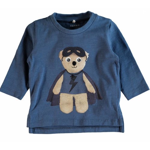 Name-it Blauwe t-shirt NITGESLIL Name-it Name-it Blauwe t-shirt NITGESLIL Name-it