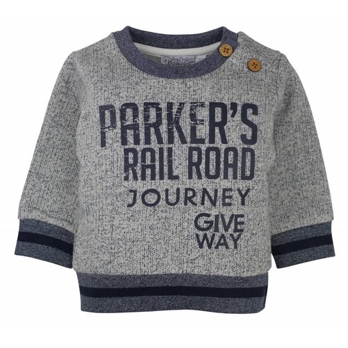 Dirkje kinderkleding Dirkje jongens sweater Parkers rail road Dirkje kinderkleding Dirkje jongens sweater Parkers rail road