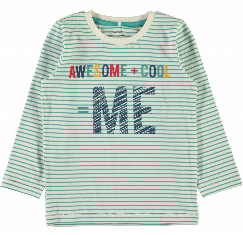 Name-it Groene t-shirt NITGERITTO Name-it