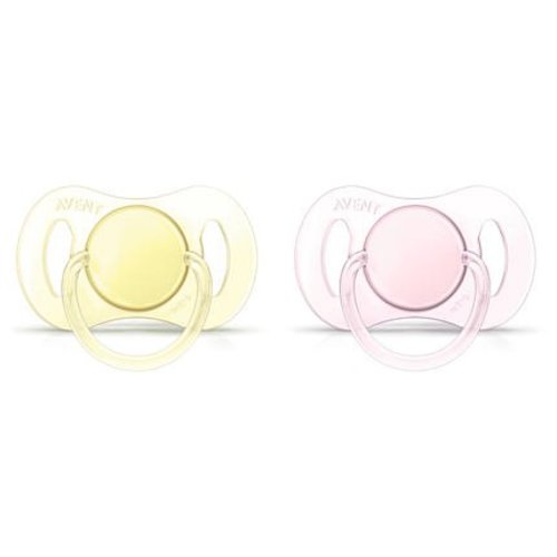 Avent Avent mini fopspeen 0-2M girls Avent Avent mini fopspeen 0-2M girls