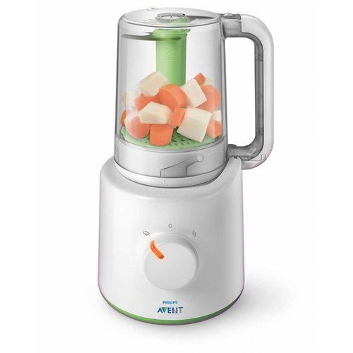 Avent Avent steamer en blender met potjes Avent Avent steamer en blender met potjes