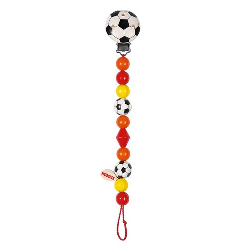 Heimess Heimess houten fopspeenketting voetbal Heimess Heimess houten fopspeenketting voetbal