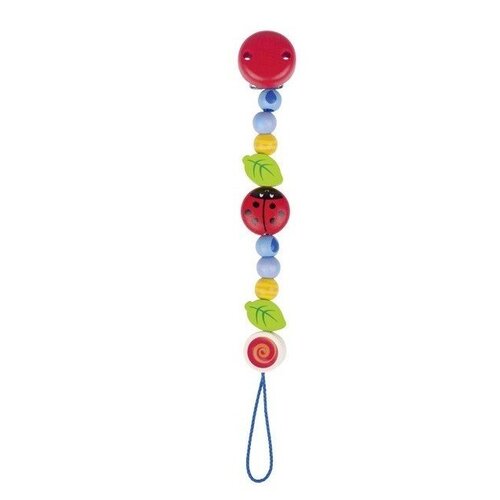 Heimess Heimess houten fopspeenketting lieveheersbeestje Heimess Heimess houten fopspeenketting lieveheersbeestje