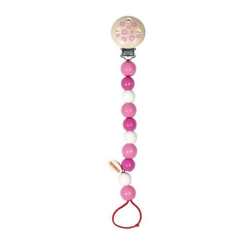 Heimess Heimess roze houten fopspeenketting Heimess Heimess roze houten fopspeenketting