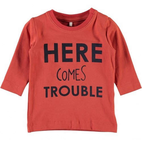 Name-it Oranje jongens t-shirt Gikko Name-it Oranje jongens t-shirt Gikko
