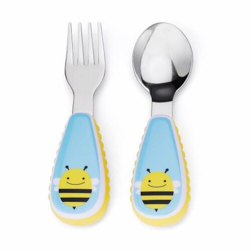 Skip hop Peuter bestekset Zoo Bee Skip hop Peuter bestekset Zoo Bee