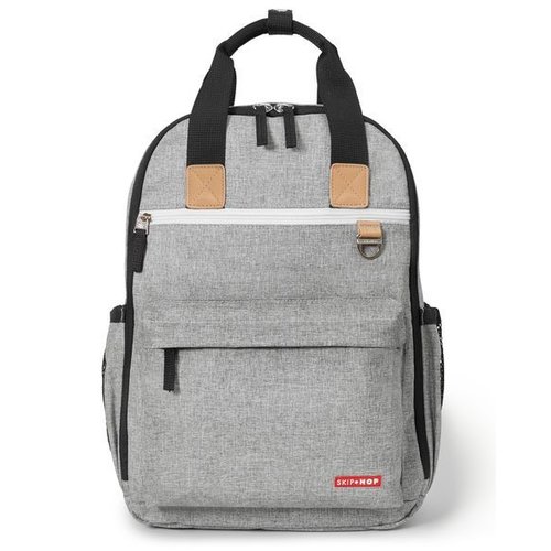 Skip hop Verzorgingsrugzak Duo grey melange Skip hop Verzorgingsrugzak Duo grey melange