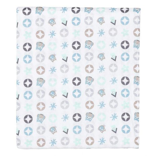 Plum Plum Babygoods Laken bed of wieg Owl Family Plum Plum Babygoods Laken bed of wieg Owl Family