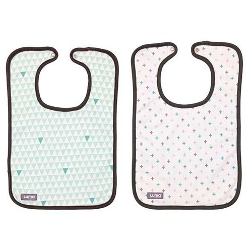 Luma Babycare Set 2 slabben Misty Mint Luma Babycare Set 2 slabben Misty Mint