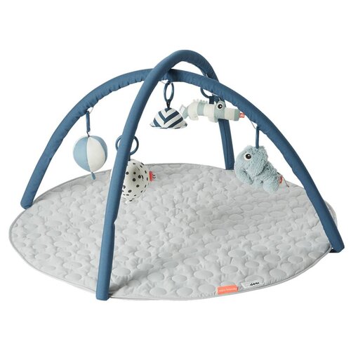 Done by deer Activity play mat, blue Done by deer Activity play mat, blue