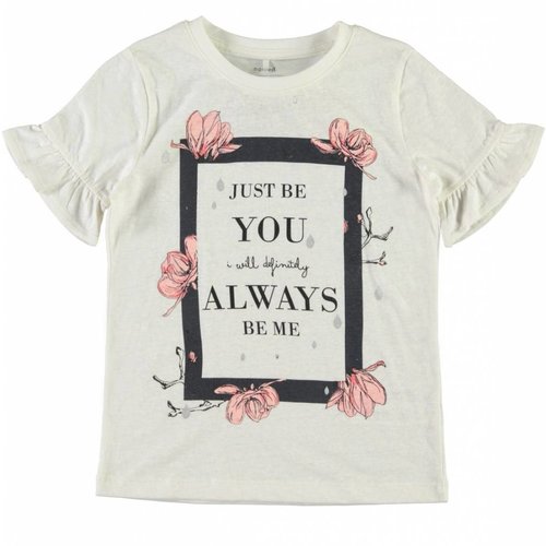 Name-it Name-it wiite meisjes t-shirt Jobila Name-it Name-it wiite meisjes t-shirt Jobila