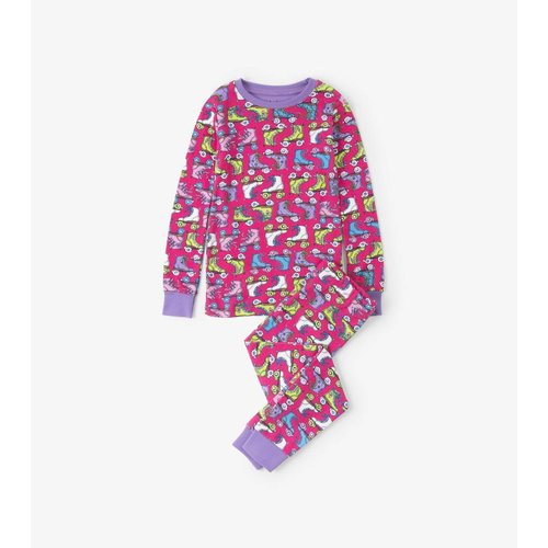 Hatley Hatley 2-delige pyjama Roller girl Hatley Hatley 2-delige pyjama Roller girl