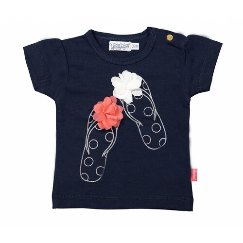 Dirkje kinderkleding Meisjes t-shirt flip flops Dirkje kinderkleding Meisjes t-shirt flip flops