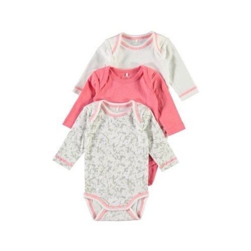 Name-it Name-it rompertjes LM - Coral Name-it Name-it rompertjes LM - Coral