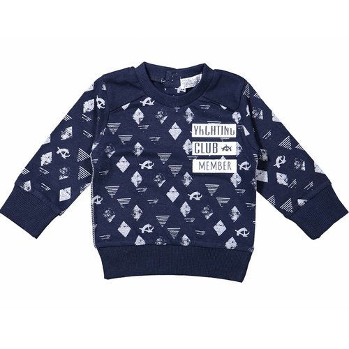 Dirkje kinderkleding Dirkje jongens sweater yachting club Dirkje kinderkleding Dirkje jongens sweater yachting club