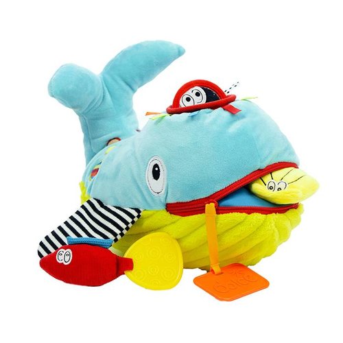 Dolce toys Dolce toys Knuffel Play and learn Whale Dolce toys Dolce toys Knuffel Play and learn Whale