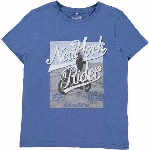 Name-it Name-it t-shirt Honkey blauw Name-it Name-it t-shirt Honkey blauw