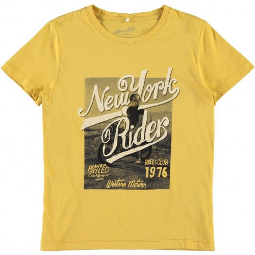 Name-it Name-it t-shirt Honkey geel Name-it Name-it t-shirt Honkey geel