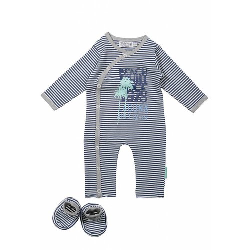 Dirkje kinderkleding Dirkje babysuit sttripes + booties Dirkje kinderkleding Dirkje babysuit sttripes + booties