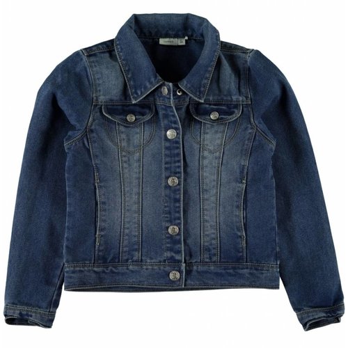 Name-it Name-it jeans jas Star Rika Medium blue denim Name-it Name-it jeans jas Star Rika Medium blue denim