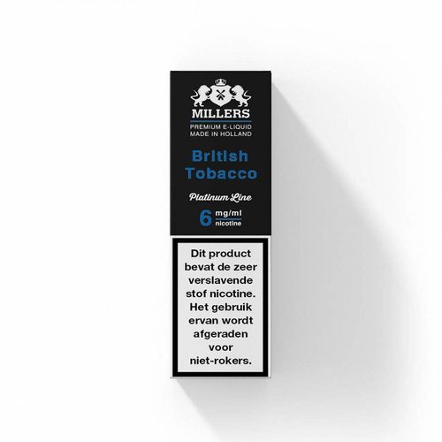 Millers platinum line Millers British tobacco Millers platinum line Millers British tobacco