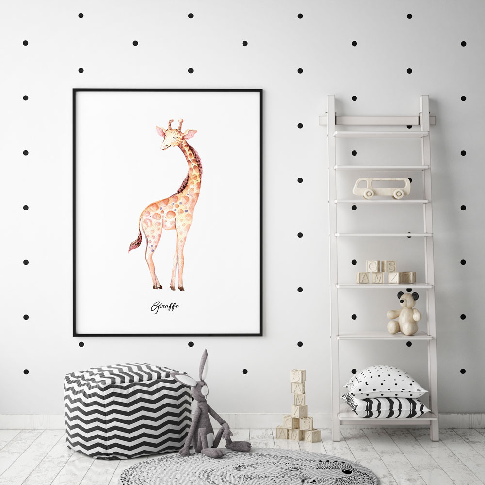 giraffe-posters