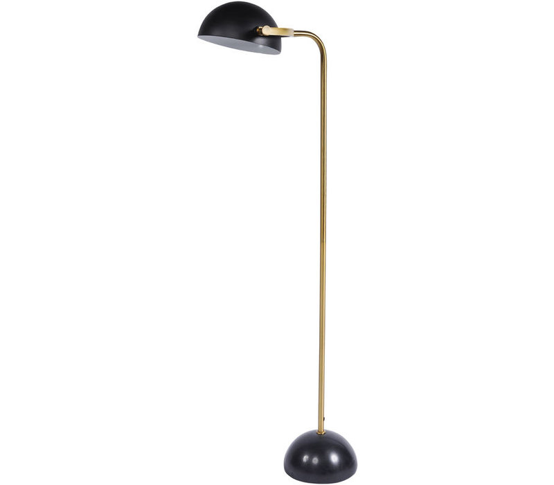 Home Black Marble Base Floor Lamp Black Marble Base Floor Lamp
