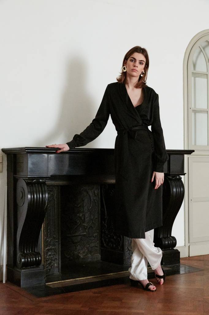 La Collection Eleni dress black