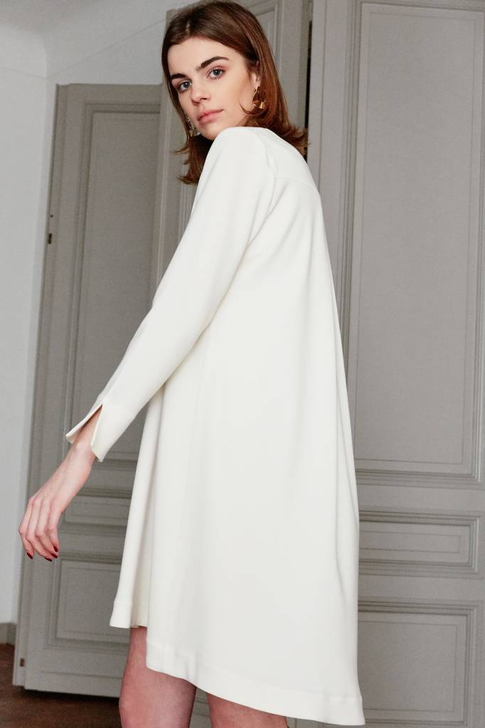 La Collection Clemence dress off-white