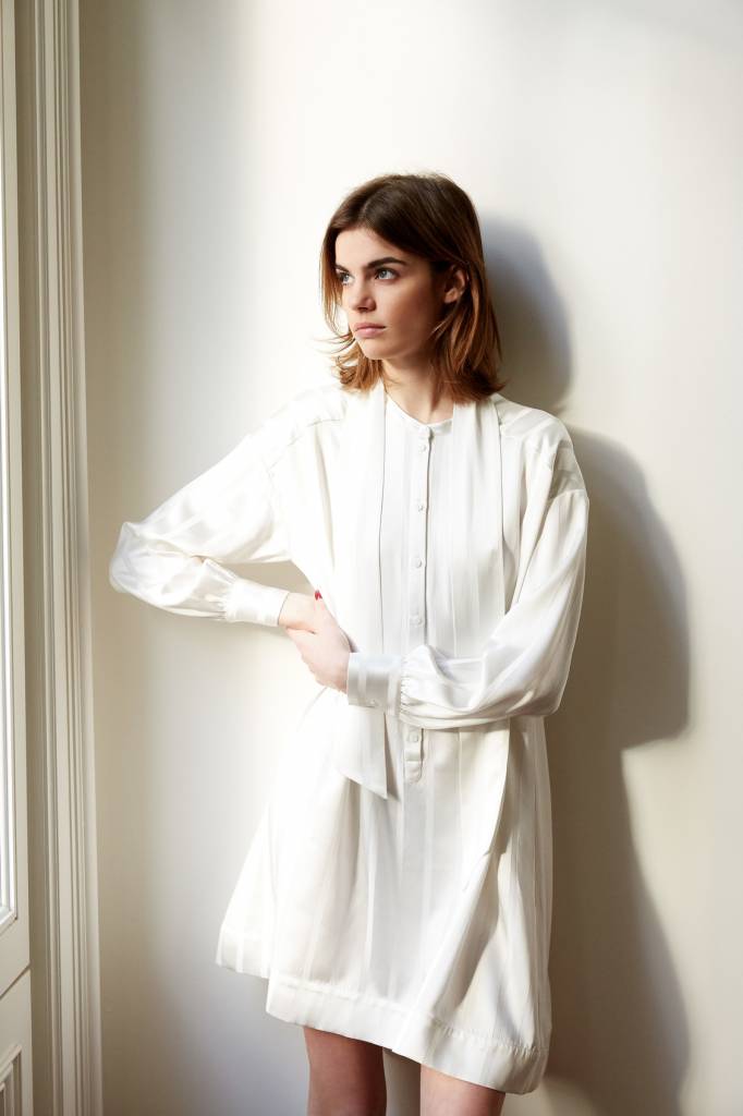 La Collection Colette dress off-white