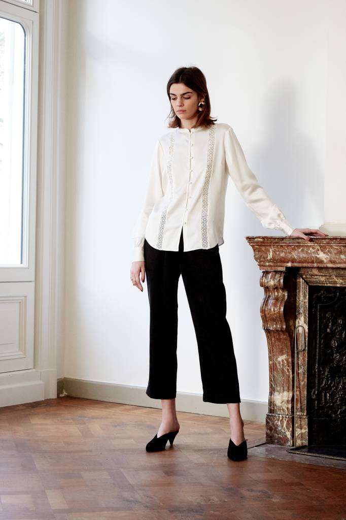 La Collection Gabrielle blouse off-white